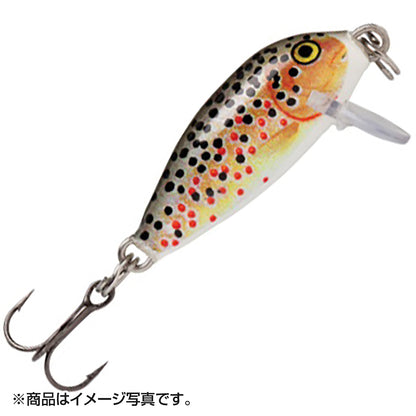 ラパラ(Rapala) COUNT DOWN Universal color カウント ダウン ユニバーサルカラー 2.5cm 2.7g ブラウントラウト CD1-TR_0022677095035