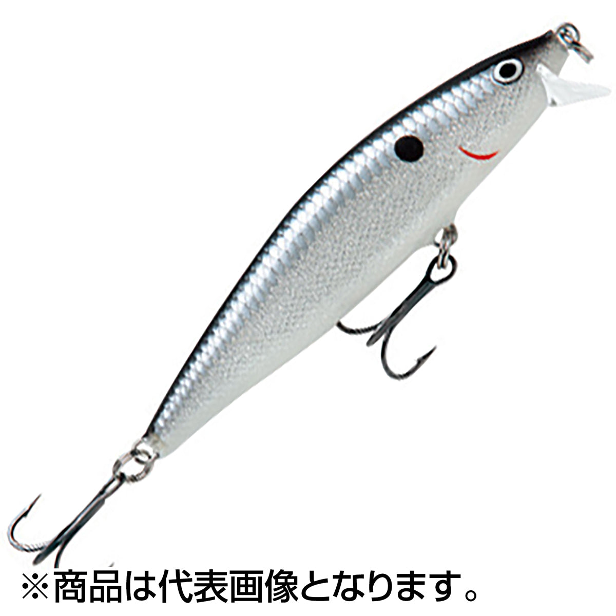 ラパラ(Rapala) フラットラップ 8cm 7g S シルバー FLR8