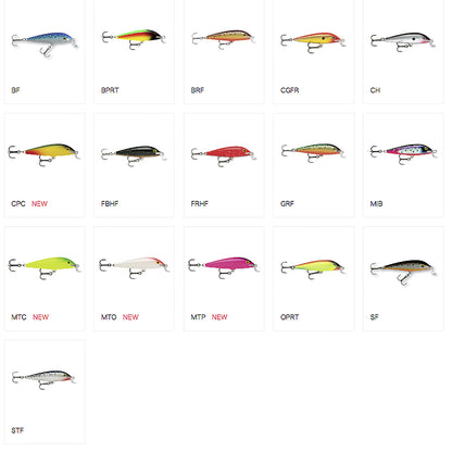 ラパラ(Rapala) チーム エスコ 7cm 6g CGFR クロームゴールドフルーレセント TE7-CGFR