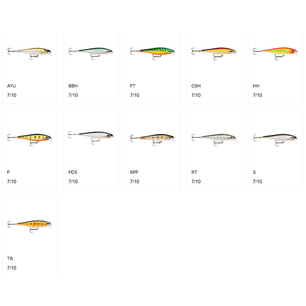ラパラ(Rapala) BX MINNOW ビーエックス ミノー 10cm 12g ファイアタイガー BXM10-FT
