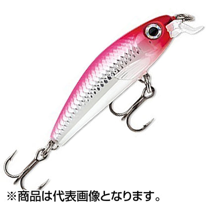 ラパラ(Rapala) ウルトラライト ミノー 6cm 4g PCL ピンククラウン ULM6-PCL