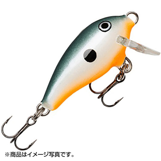ラパラ(Rapala) MINI FAT RAP ミニ ファット ラップ 3cm 4g オレンジシャッド MFR3-ORSD