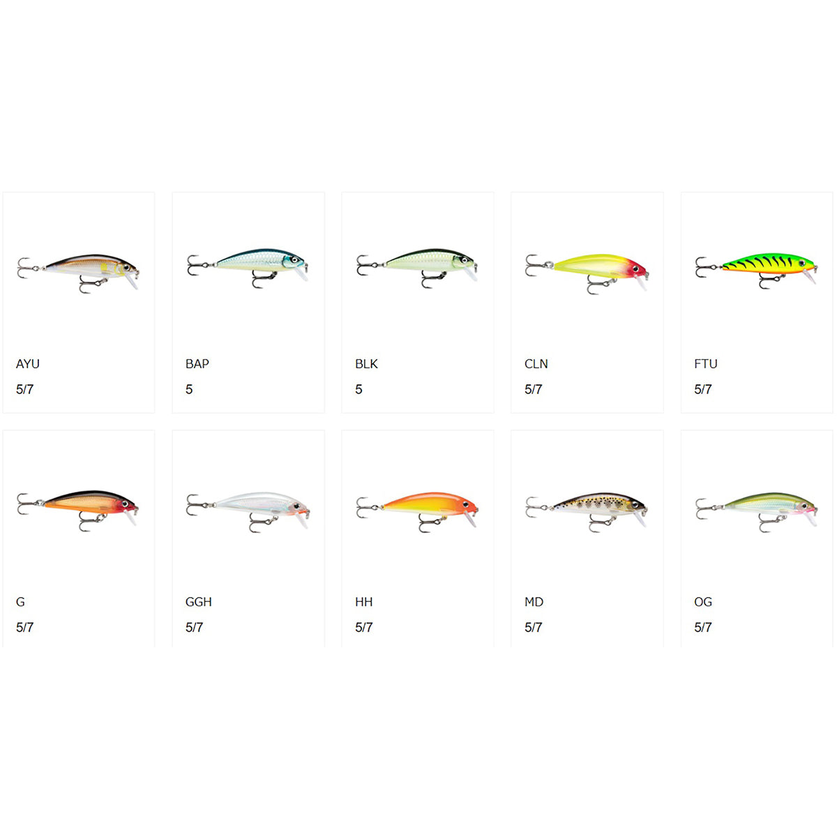 ラパラ(Rapala) X-RAP COUNT DOWN エックスラップ カウントダウン 7cm 10g ライブローチ XRCD7-ROL
