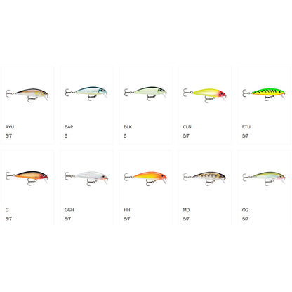 ラパラ(Rapala) X-RAP COUNT DOWN エックスラップ カウントダウン 7cm 10g ライブローチ XRCD7-ROL