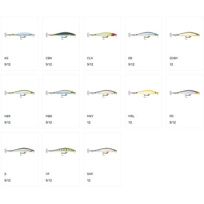 ラパラ(Rapala) RIP STOP リップストップ 9cm 7g パープルディセント RPS9-PD