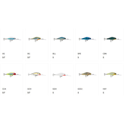 ラパラ(Rapala) SHADOW RAP JACK DEEP シャドウ ラップ ジャック ディープ 5cm 6g ライブローチ SDRJD5-ROL