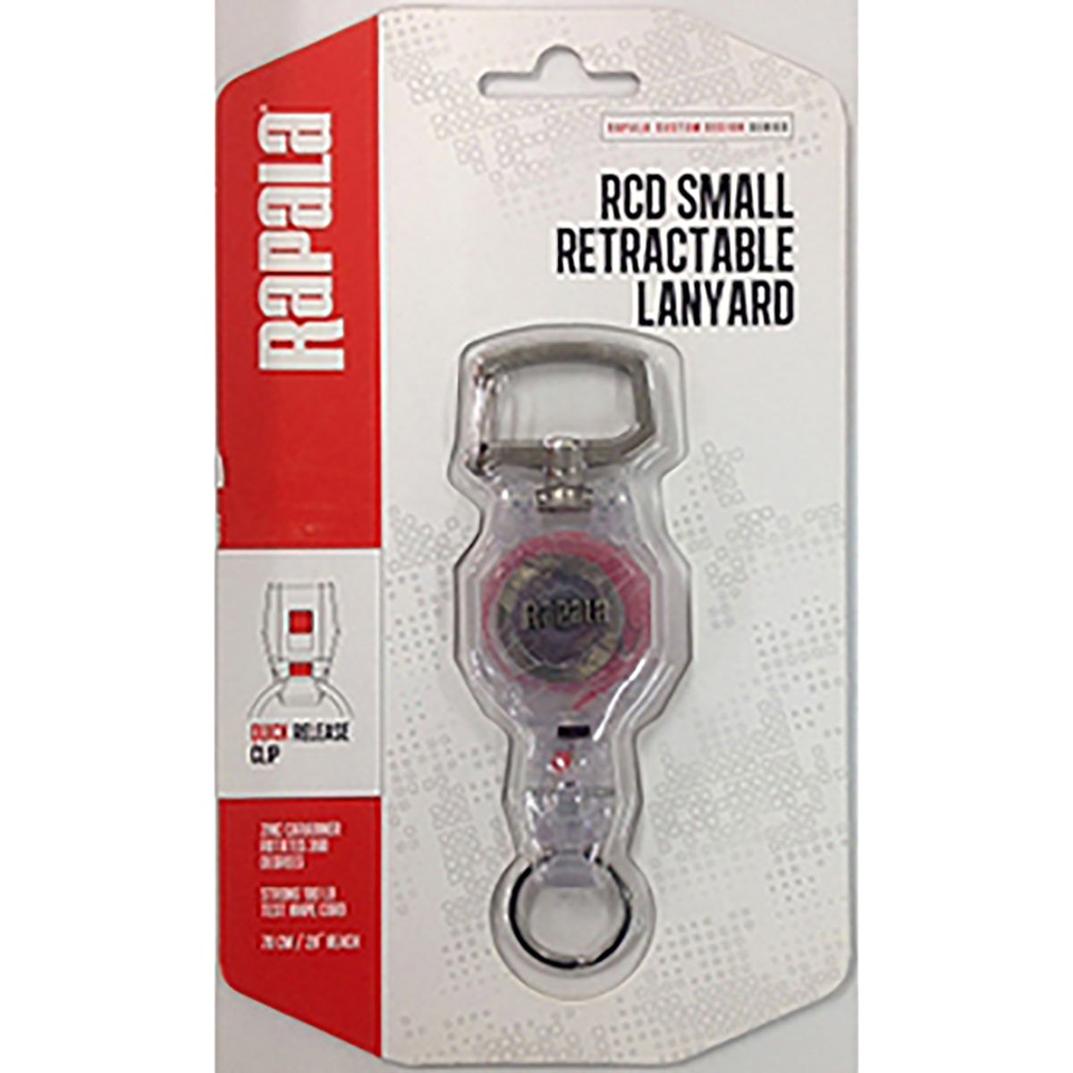 ラパラ(Rapala) スモールリトラクタブルランヤード クリア RCDRL3CL