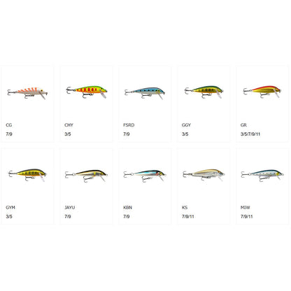 ラパラ(Rapala) COUNT DOWN Japan Special color カウントダウン ジャパンスペシャルカラー 3cm 4g シルバーオレンジベリー CD3/J-SO