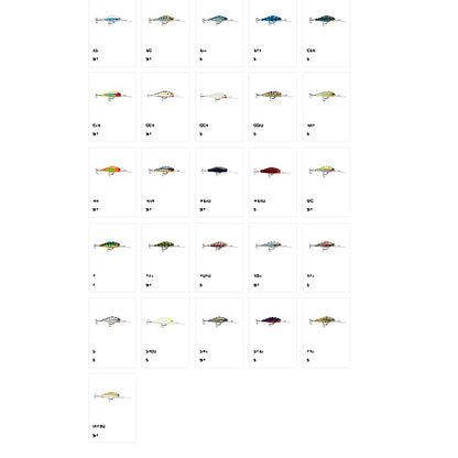 ラパラ(Rapala) シャドウ ラップ ジャック ディープ 7cm SML ライブスメルト SDRJD7 SHADOW RAP JACK DEEP
