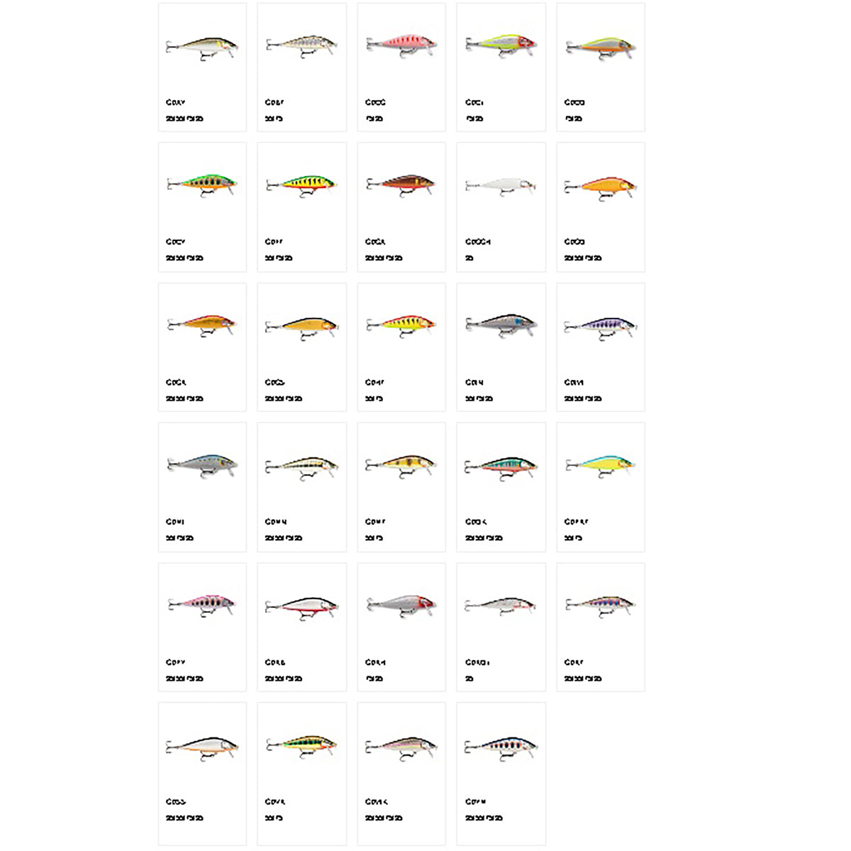 ラパラ(Rapala) カウント ダウン エリート 5.5cm GDMT ギルディッド メジタレニアン トラウト CDE55 COUNT DOWN ELITE