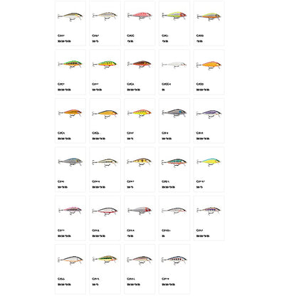 ラパラ(Rapala) カウント ダウン エリート 5.5cm GDMT ギルディッド メジタレニアン トラウト CDE55 COUNT DOWN ELITE