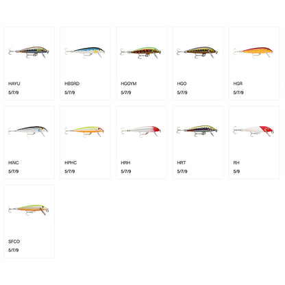 ラパラ(Rapala) カウントダウン アバシ 5cm 6g HINC ホログラムイナッコレッドベリー CDA5-HINC