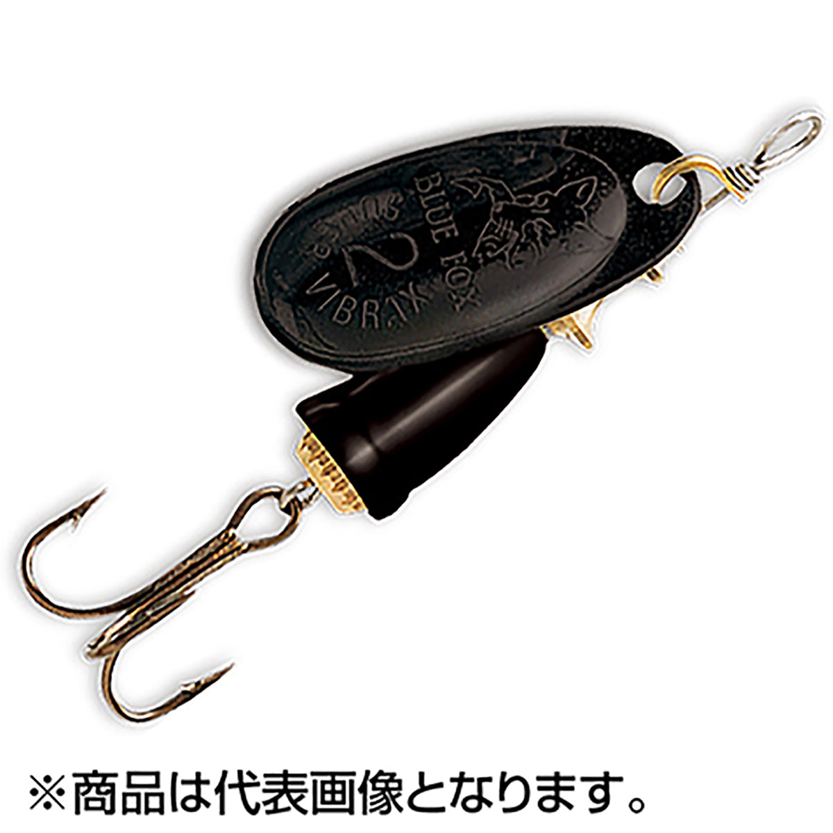 ラパラ(Rapala) ブルーフォックス ビブラックス オリジナル 4g B ブラック BF1-B