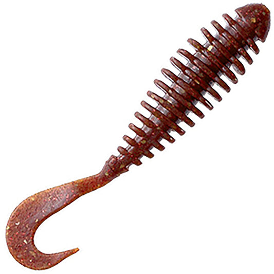 バークレイ(Berkley) ガルプ！ソルトウォーター パルスワーム 4inch ルートビアゴールドレッドフレック