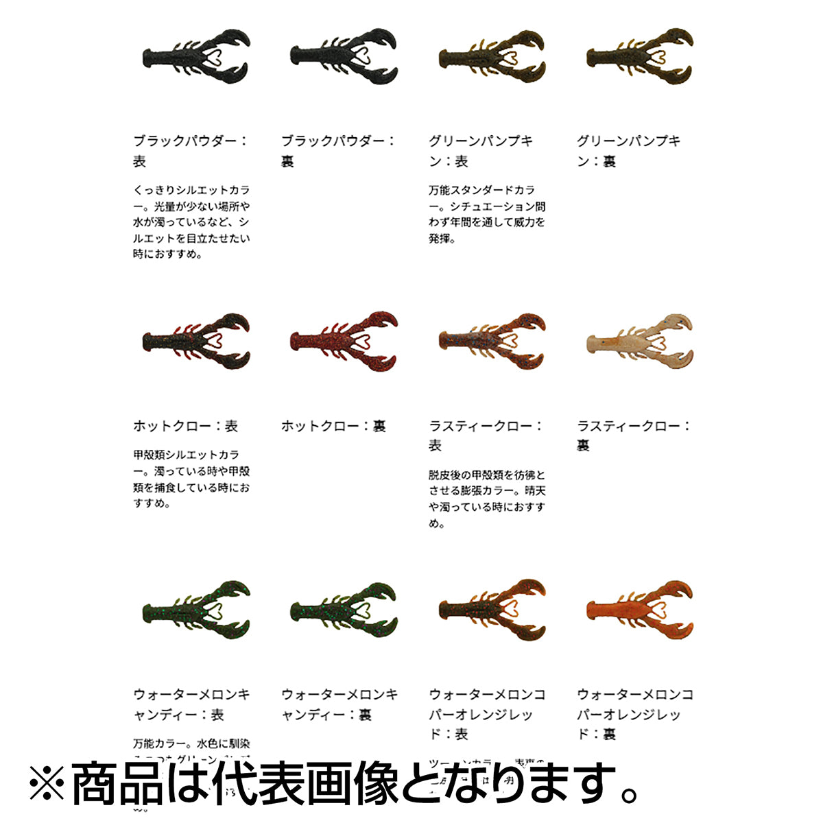 AbuGarcia(アブガルシア) リルスーパートゥルーパー 2.5インチ ブラックパウダー