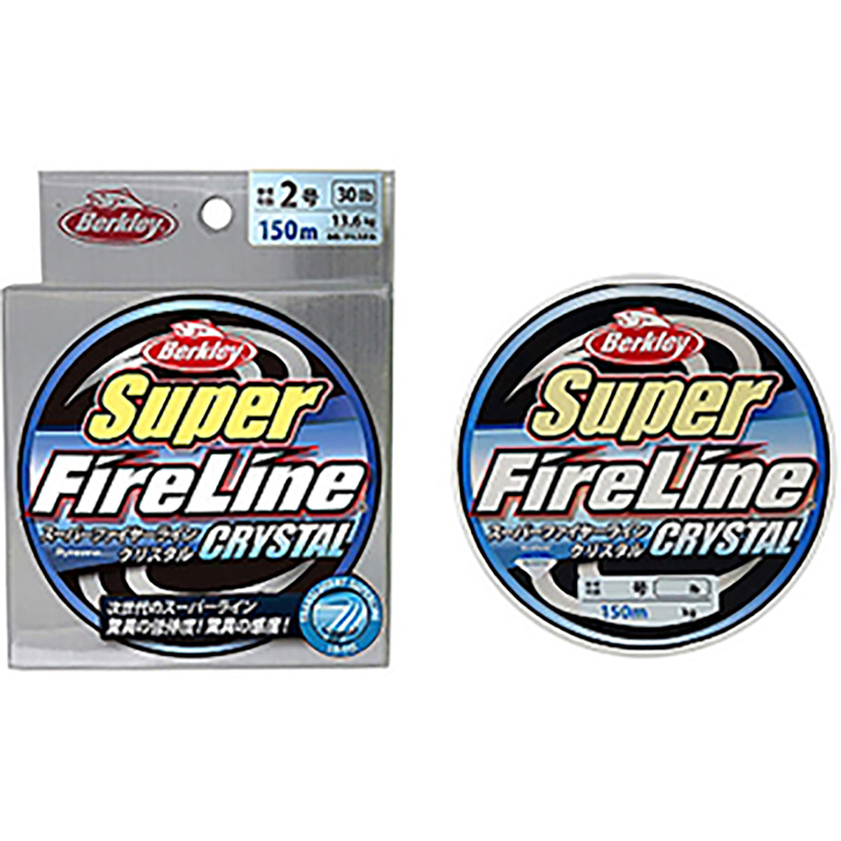 バークレイ(Berkley) スーパーファイヤーライン 150m 2号 30lb クリスタル 1389875 [PEライン]