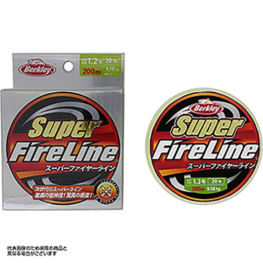 バークレイ(Berkley) スーパーファイヤーライン 200m 0.8号 12lb グリーン 1389878 [PEライン]