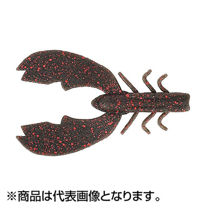 バークレイ(Berkley) チガークロー 3インチ ブラックレッドフレック PBMSCHC3-BLR