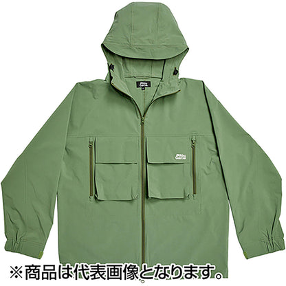 アブガルシア(AbuGarcia) ウォーターレジスタントフィッシングパーカー M オリーブ