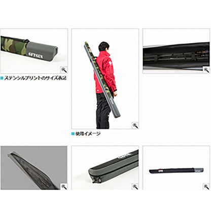 アブガルシア(Abu Garcia) セミハードロッドケース2 6.6ft ウッドランドカモ