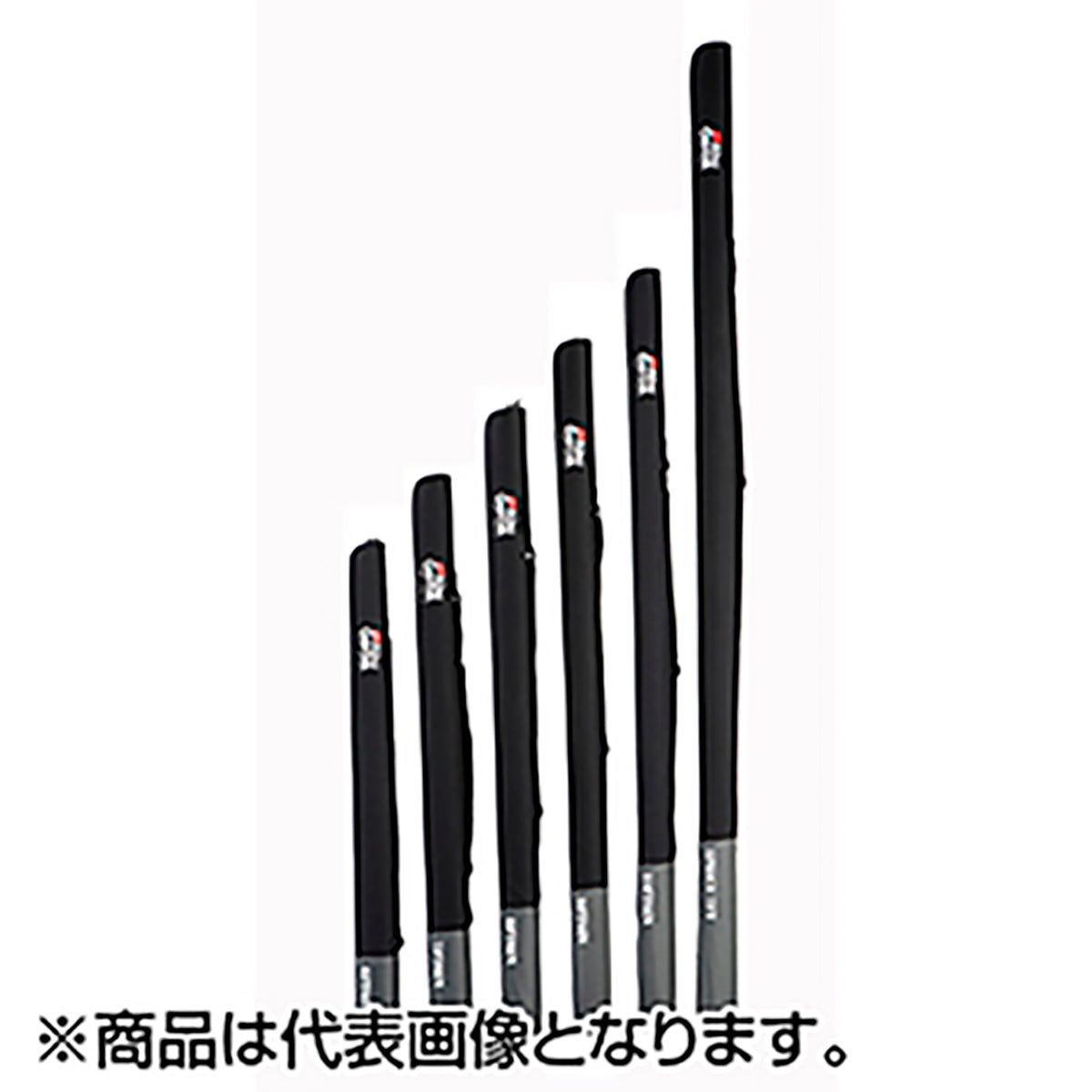アブガルシア(Abu Garcia) セミハードロッドケース2 7.6ft ブラック