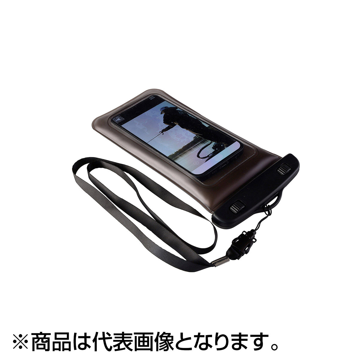 アブガルシア(AbuGarcia) フローティングスマートフォンケース グレー