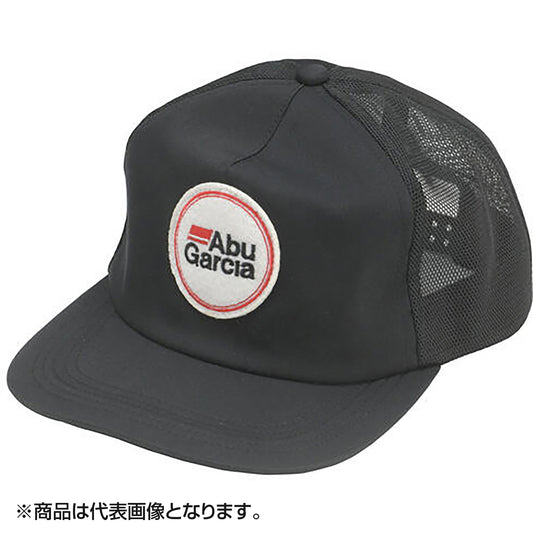 アブガルシア(Abu Garcia) ソフトブリムワッペンメッシュキャップ ブラック SOFT BRIM WAPPEN MESH CAP