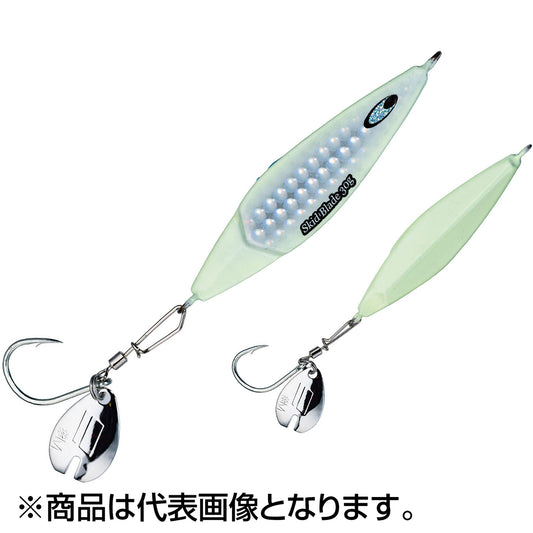 アブガルシア(AbuGarcia) スキッドブレード 128mm 40g グローシルバー SSSKDBL40G-GLWSR