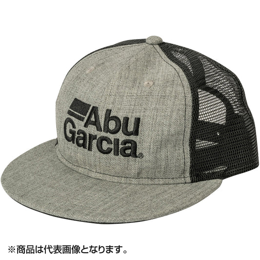 アブガルシア(Abu Garcia) フラットビルメッシュキャップ GRY Flat Bill Mesh Cap