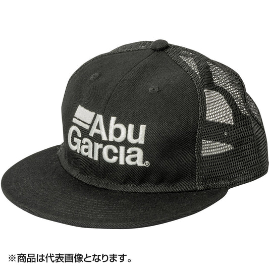 アブガルシア(Abu Garcia) フラットビルメッシュキャップ BLK Flat Bill Mesh Cap