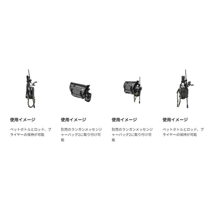 ピュア・フィッシング・ジャパン AbuGarcia Abu Rod And Bottle Holder 2 アブガルシア アブ ロッドアンドボトルホルダー2 Coating Black