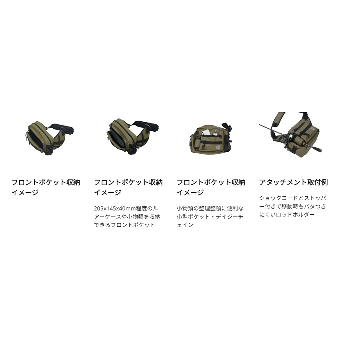 アブガルシア(Abu Garcia) One Shoulder bag 3 アブガルシア アブ ワンショルダーバッグ 3 コーティングマルチカモフラージュ