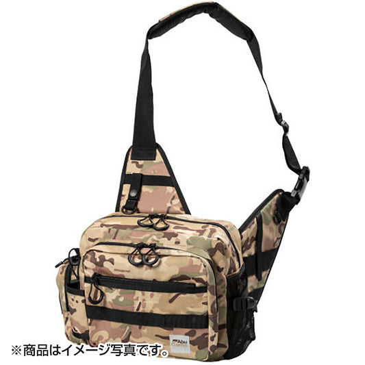 アブガルシア(Abu Garcia) One Shoulder bag 3 アブガルシア アブ ワンショルダーバッグ 3 コーティングマルチカモフラージュ