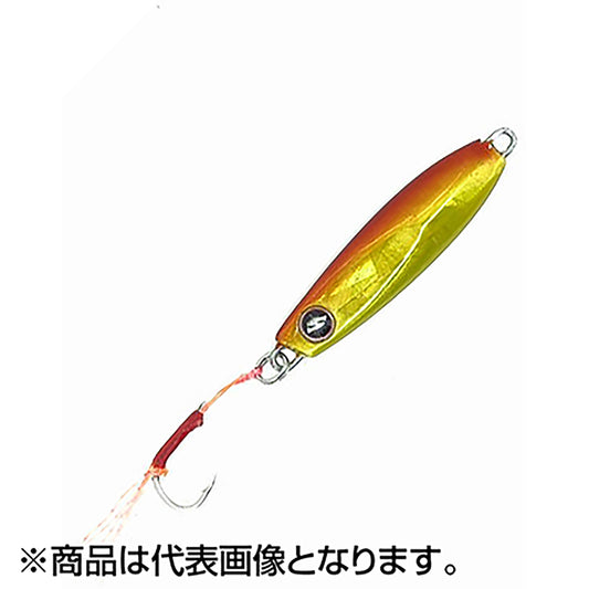 アブガルシア(AbuGarcia) ソルティーステージ マイクロジグフラット 2.5cm 3g アカキン SSMJF3-AKA