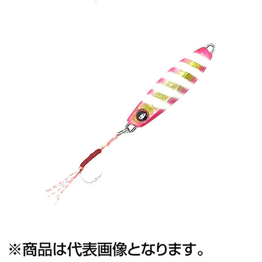 アブガルシア(AbuGarcia) ソルティーステージ マイクロジグフラット 2.5cm 3g サイドピンクゼブラ SSMJF3-SDPKZ