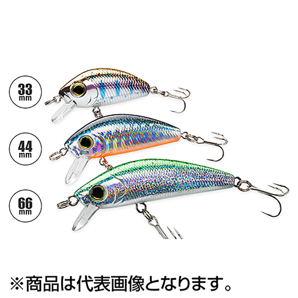 デュエル(DUEL) Lミノー（S） 33mm 3.5g マドラーミノー F1166-MDM
