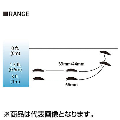 デュエル(DUEL) Lミノー（S） 33mm 3.5g マドラーミノー F1166-MDM