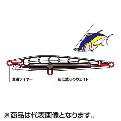 デュエル(DUEL) ハードコア モンスターショット（S） 95mm 40g #2 アカキン F1196-HGR