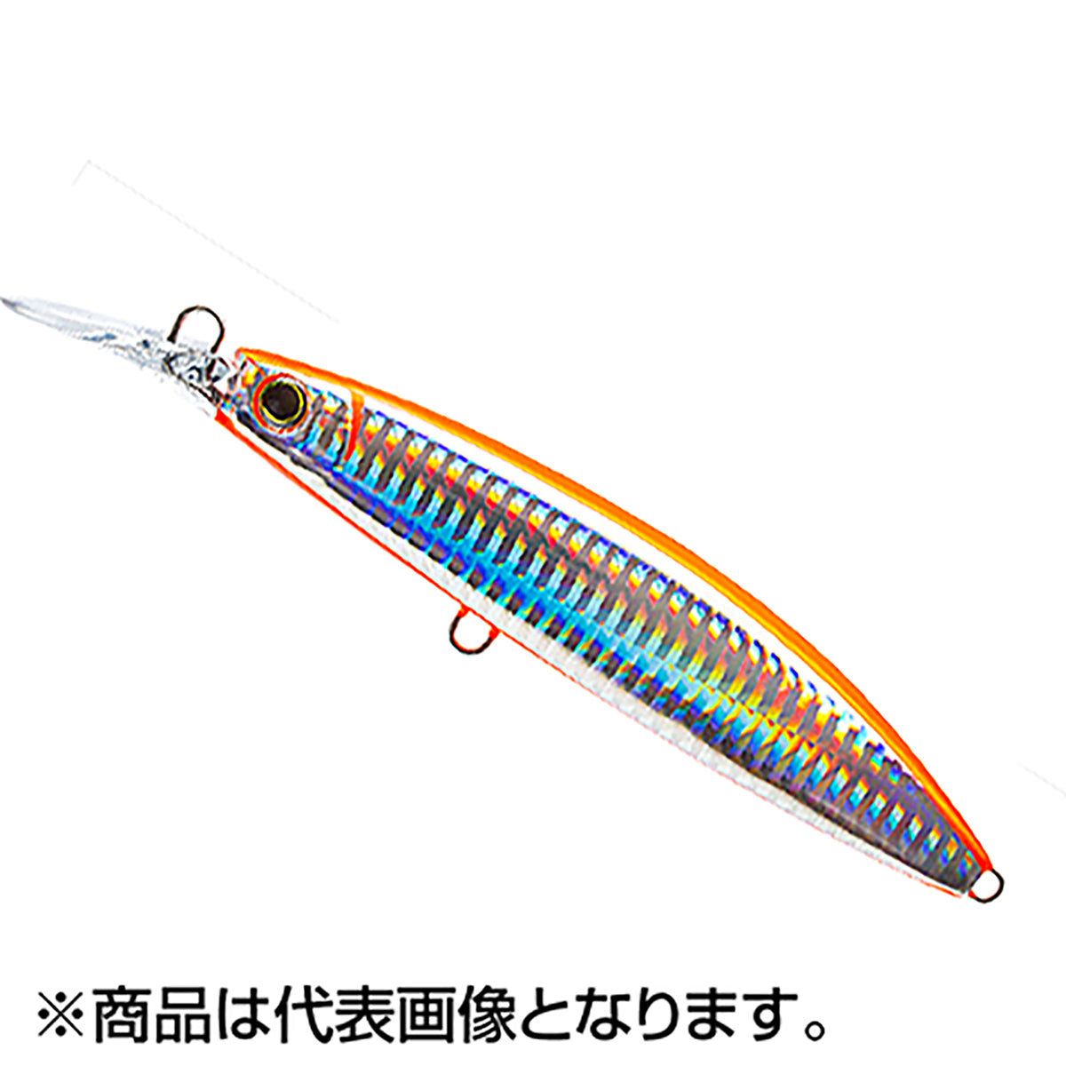 デュエル(DUEL) ハードコア バレットファスト（S） 100mm 24g #7 ショッキングオレンジ F1242-HSO