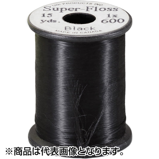 ティムコ(TIEMCO) UNI 15yds. スーパーフロス ブラック