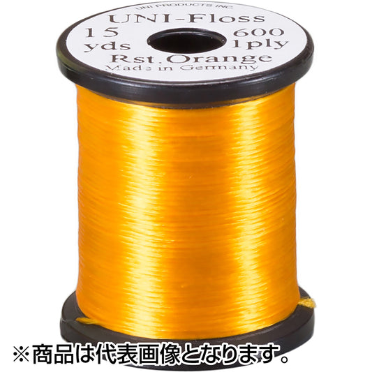 ティムコ(TIEMCO) UNI 15yds. スーパーフロス ラスティーオレンジ