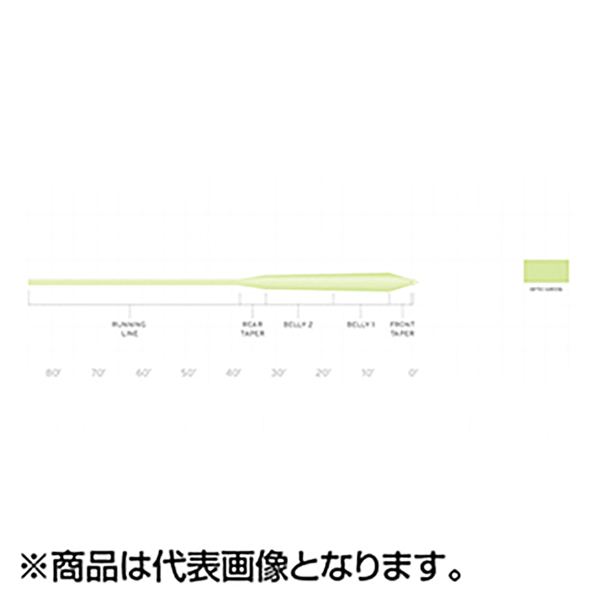 ティムコ(TIEMCO) SAフリークエンシィ マグナム WF5F グロー [フローティング] SA FREQUENCY MAGNUM