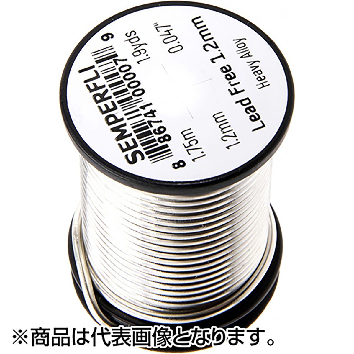 ティムコ(TIEMCO) センパーフライ レッドフリーワイヤー 1.2mm