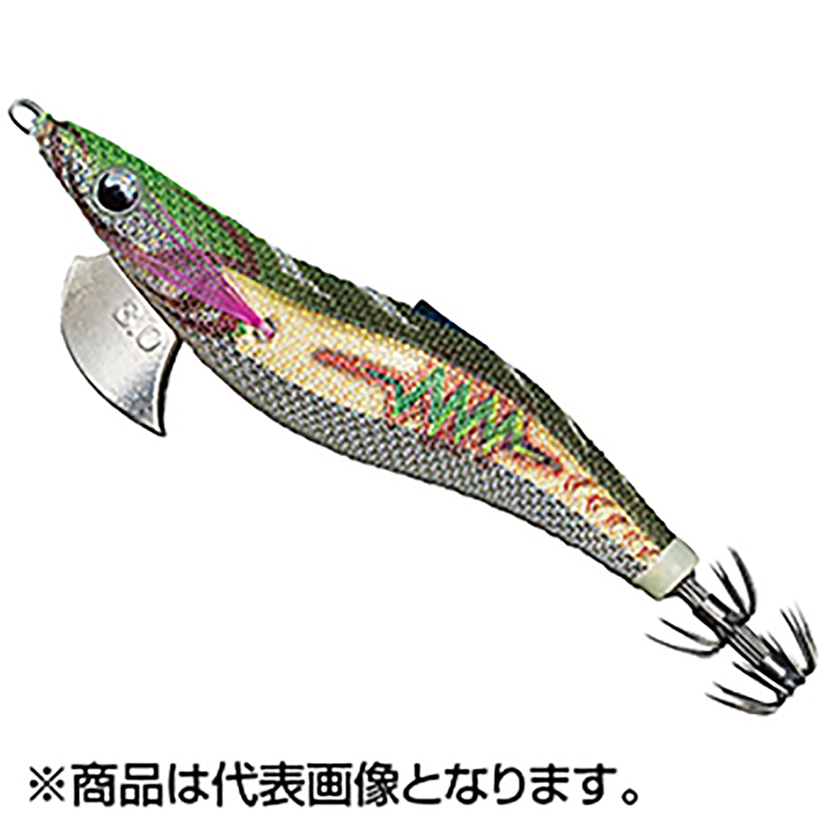 ヤマシタ(YAMASHITA) エギ王 SEARCH 3.0号 #077 オリーブアッシュ