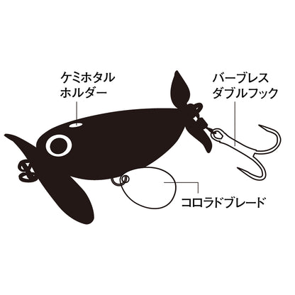 コーモラン(CORMORAN) 仔でんぐりガエル 鯰SP 50mm 12g #299N ポンポンフロッグ