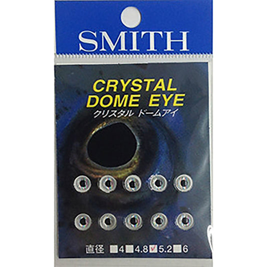 スミス(SMITH) クリスタルドームアイ 5.2mm シルバー