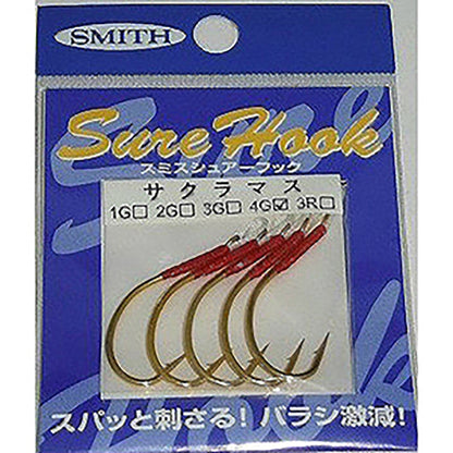 スミス(SMITH) シュアーフック サクラマス 4G