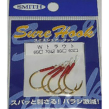 スミス(SMITH) シュアーフック Wトラウト 7G