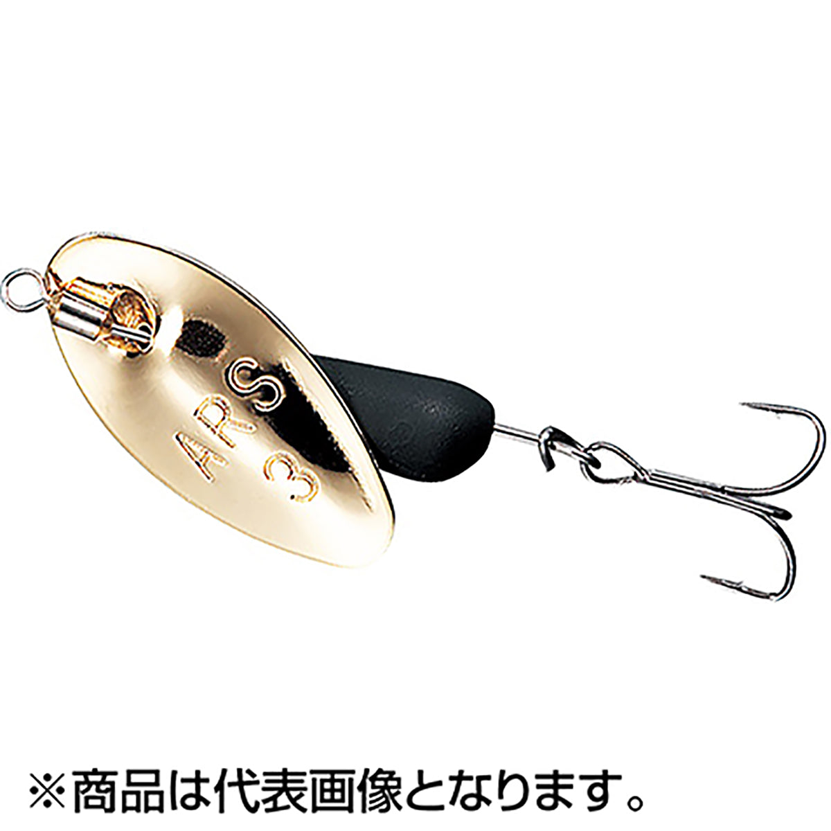 スミス(SMITH) AR-S スピナー トラウトモデル 14mm 3.5g #02.MTBK