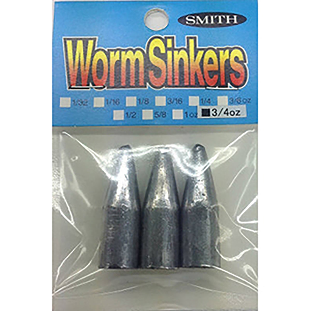 スミス(SMITH) ワームシンカー 3/4oz
